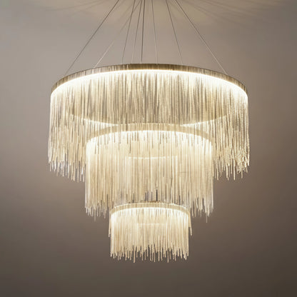 Pendant Light –Gold/Silver/Rose Gold Metal Finish for Living Room