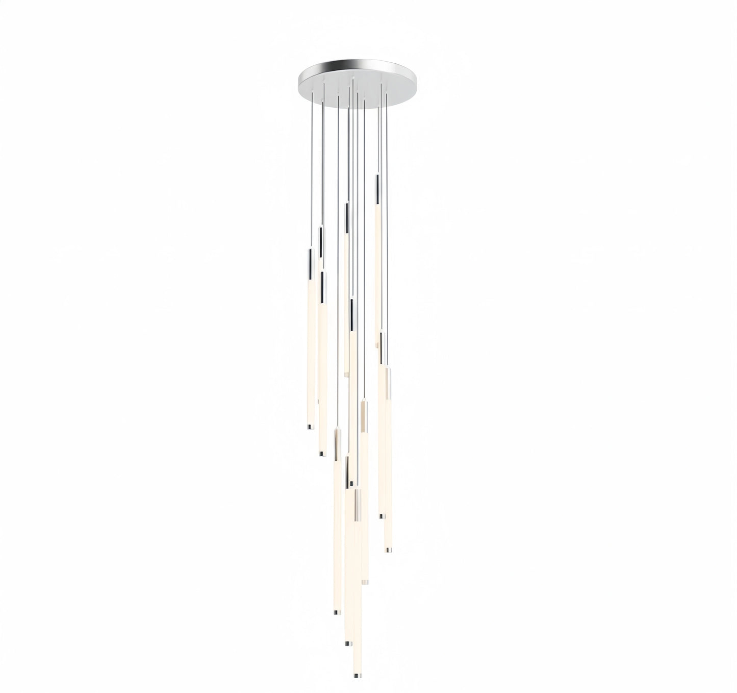 Nebula Multi-Tier Modern Chandelier - Waterfall Design for Staircases & High Ceilings