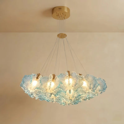 Vivara Moderna Nube Araña de Luces -- Acrílico de Colores Blanco/Rojo/Púrpura/Azul para Comedor