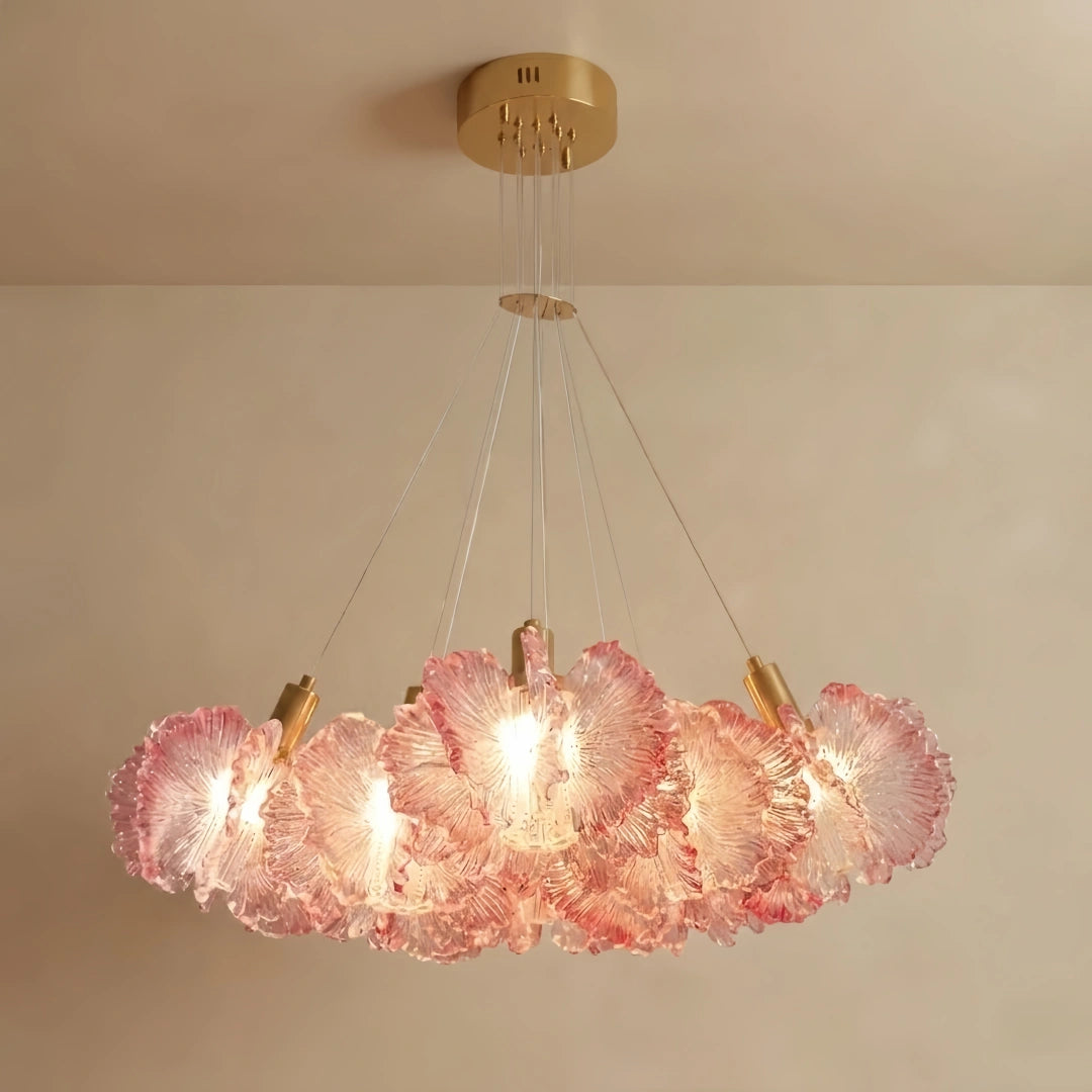 Vivara Moderna Nube Araña de Luces -- Acrílico de Colores Blanco/Rojo/Púrpura/Azul para Comedor