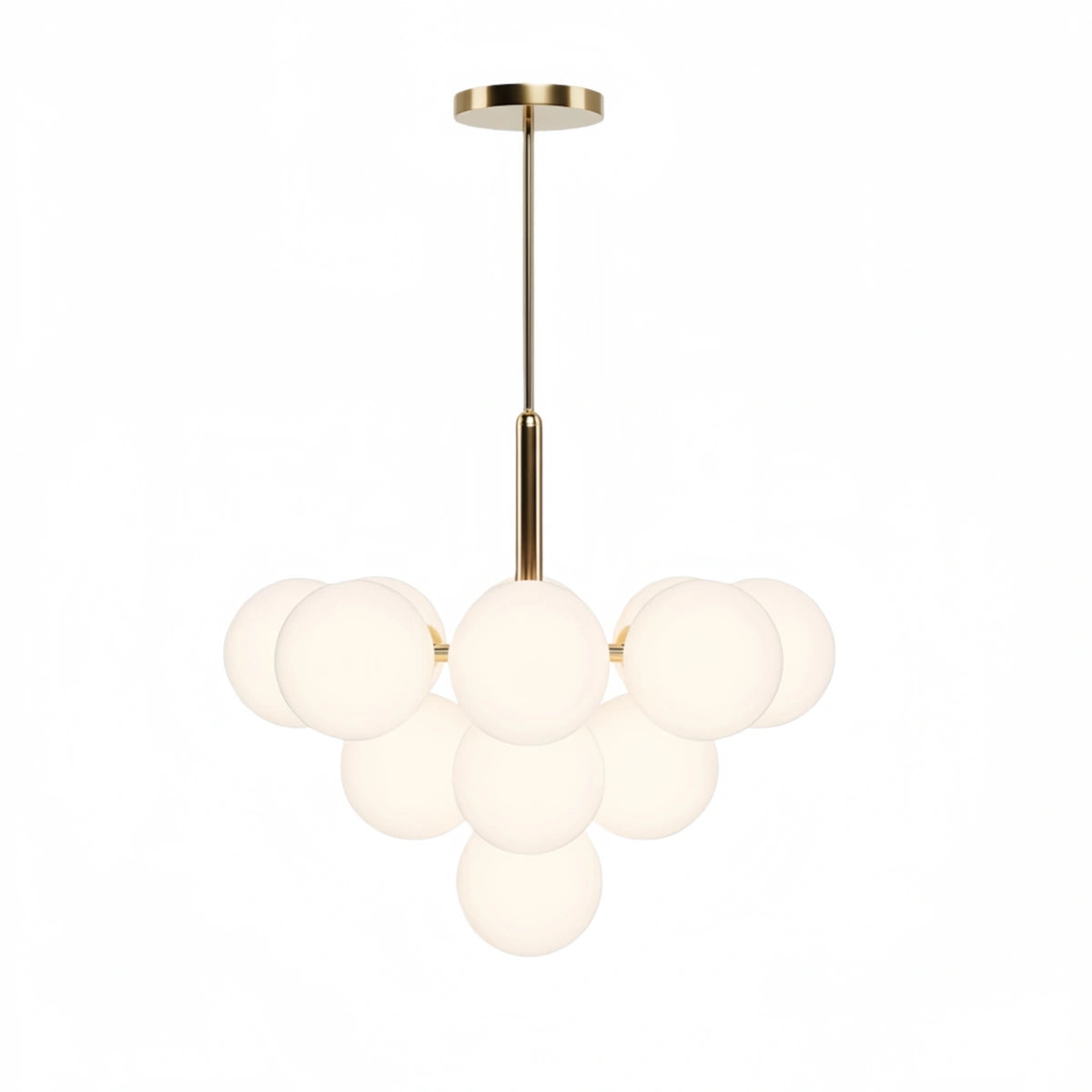 Excelis Modern Sparkle Star Ceiling Light – Radiating Acrylic Rods Flush Mount