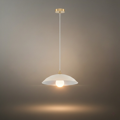 Sandora Modern Alabaster Dome Pendant – Brushed Gold Frame Soft Inviting Glow Kitchen Island