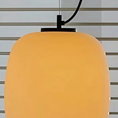 Lámpara colgante de exterior Crema Retro Blanca Diseño Linterna Metal/Acrílico