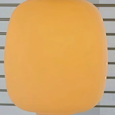 Lámpara colgante de exterior Crema Retro Blanca Diseño Linterna Metal/Acrílico