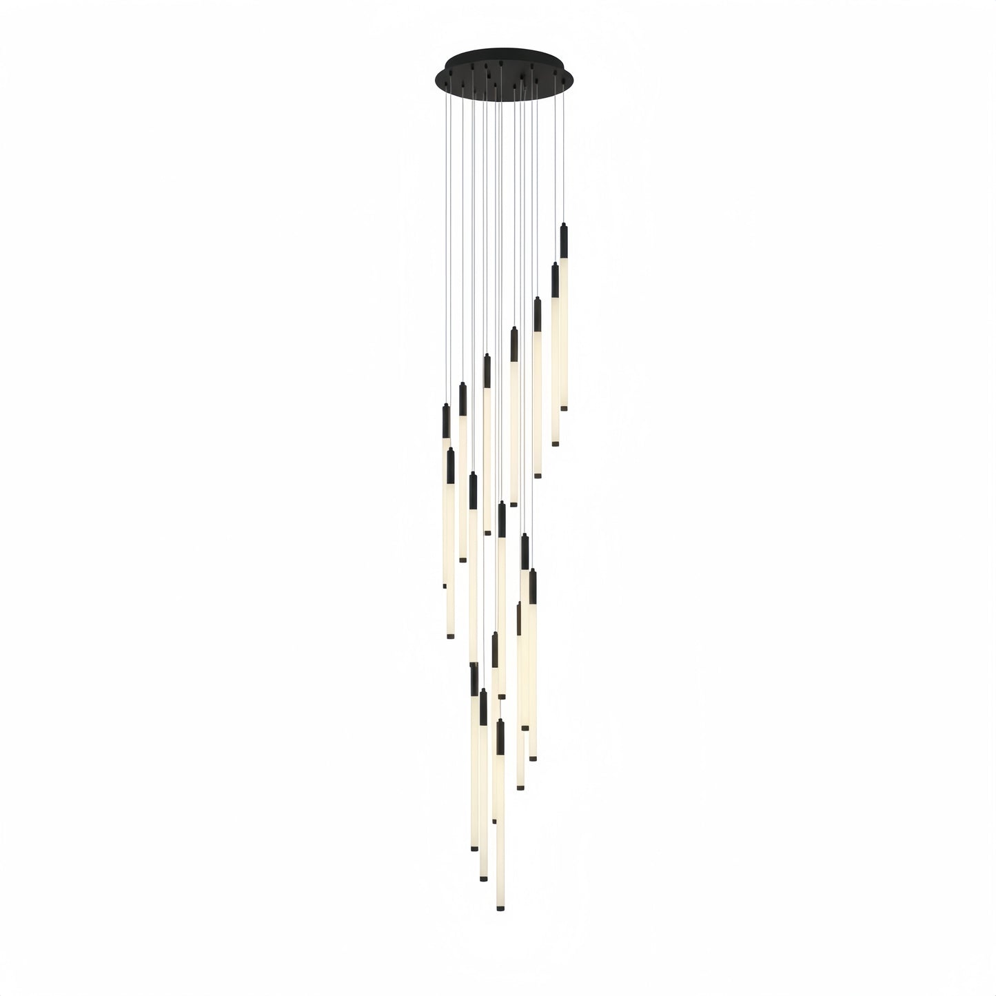 Nebula Multi-Tier Modern Chandelier - Waterfall Design for Staircases & High Ceilings
