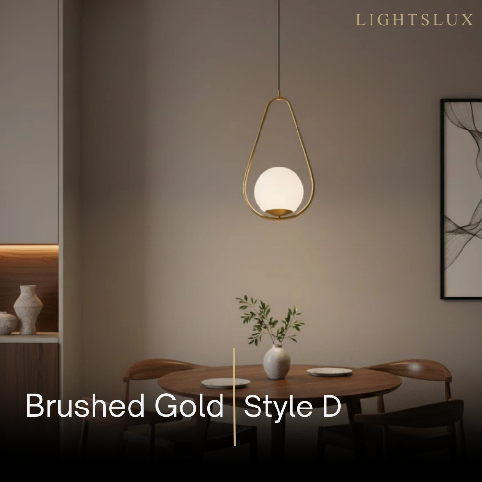 Pendant Light in 5 Style for Dining Room/Living Room