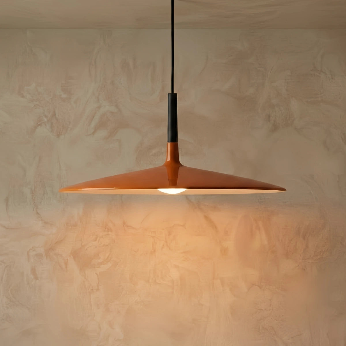 Morandia Industrial Flying Saucer Pendant Light Dining Room