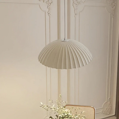 Crema Modern Single-Head Pendant Light -- Gypsum for Dining Room