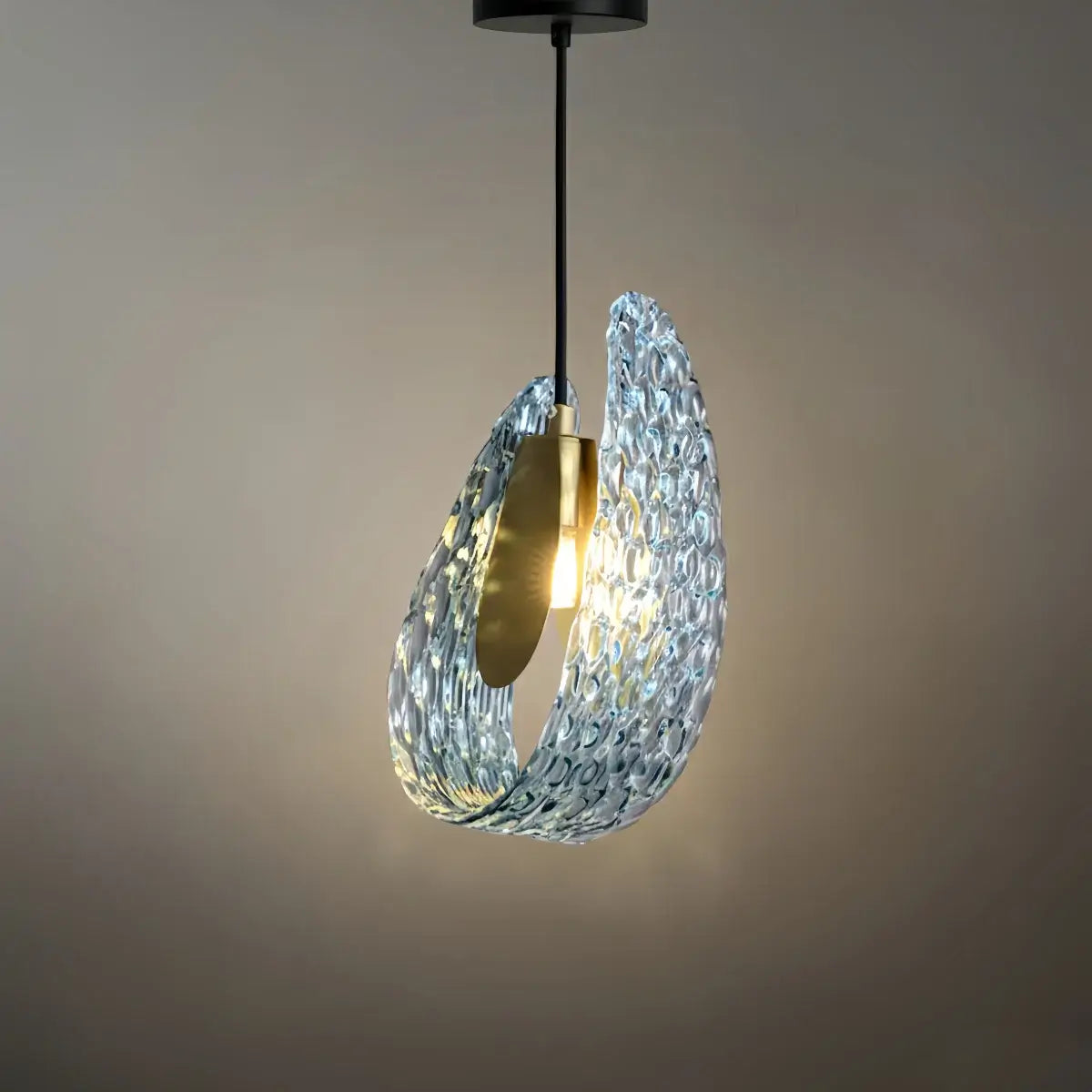 Art Deco Peacock Chandelier – Blue Feather Art Glass Contemporary for Dining Room Bedroom