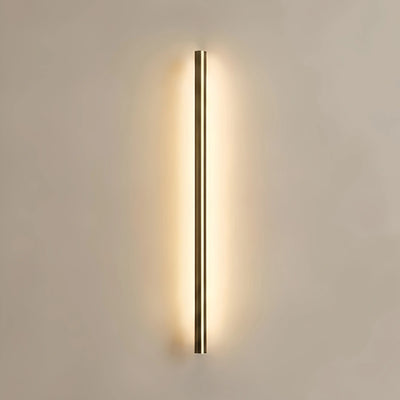 Arcato Minimalist Linear LED Wall Lamp – Black/Gold for Bedroom/Living Room