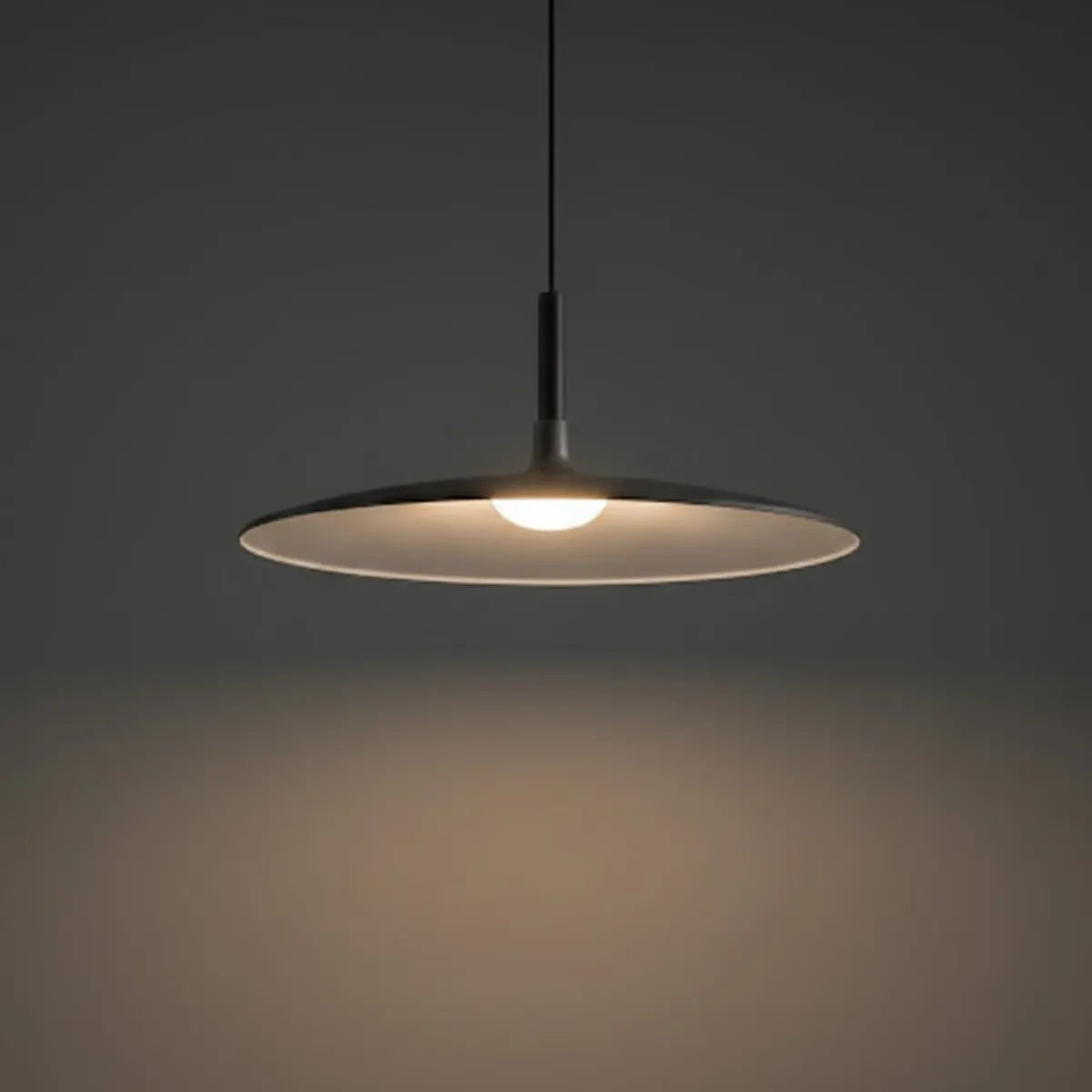 Morandia Industrial Flying Saucer Pendant Light Dining Room