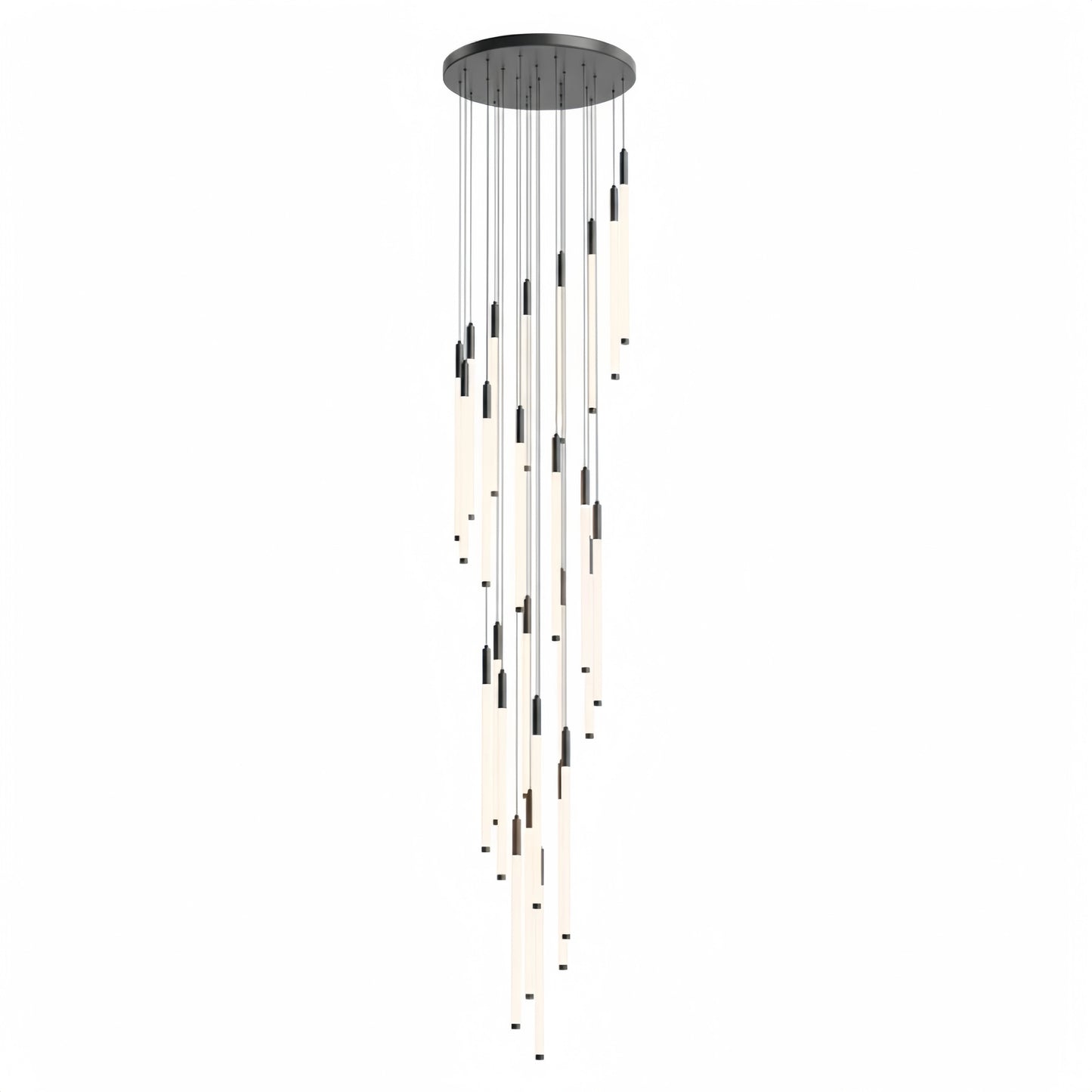 Nebula Multi-Tier Modern Chandelier - Waterfall Design for Staircases & High Ceilings