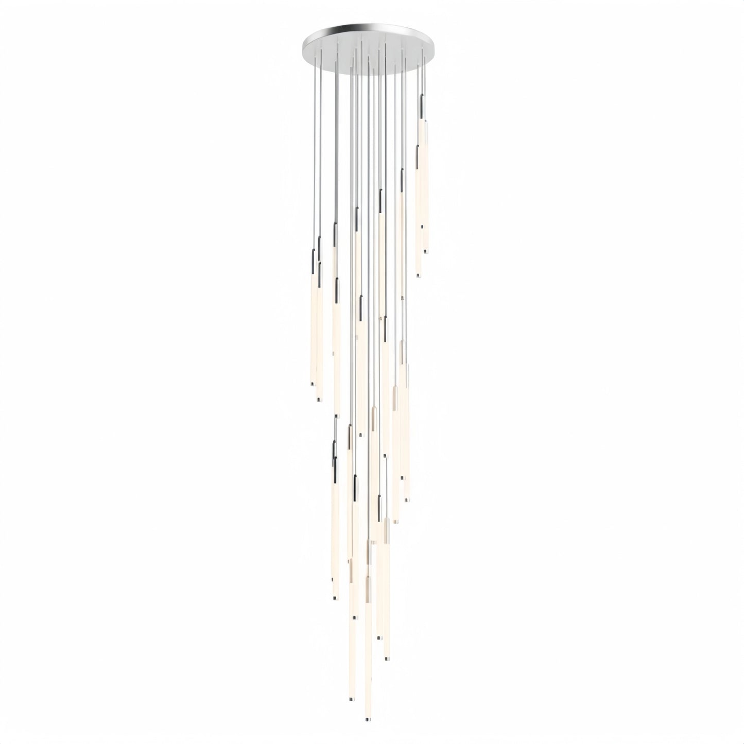 Nebula Multi-Tier Modern Chandelier - Waterfall Design for Staircases & High Ceilings