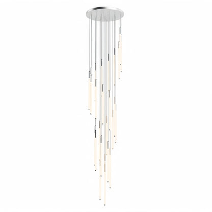 Nebula Multi-Tier Modern Chandelier - Waterfall Design for Staircases & High Ceilings