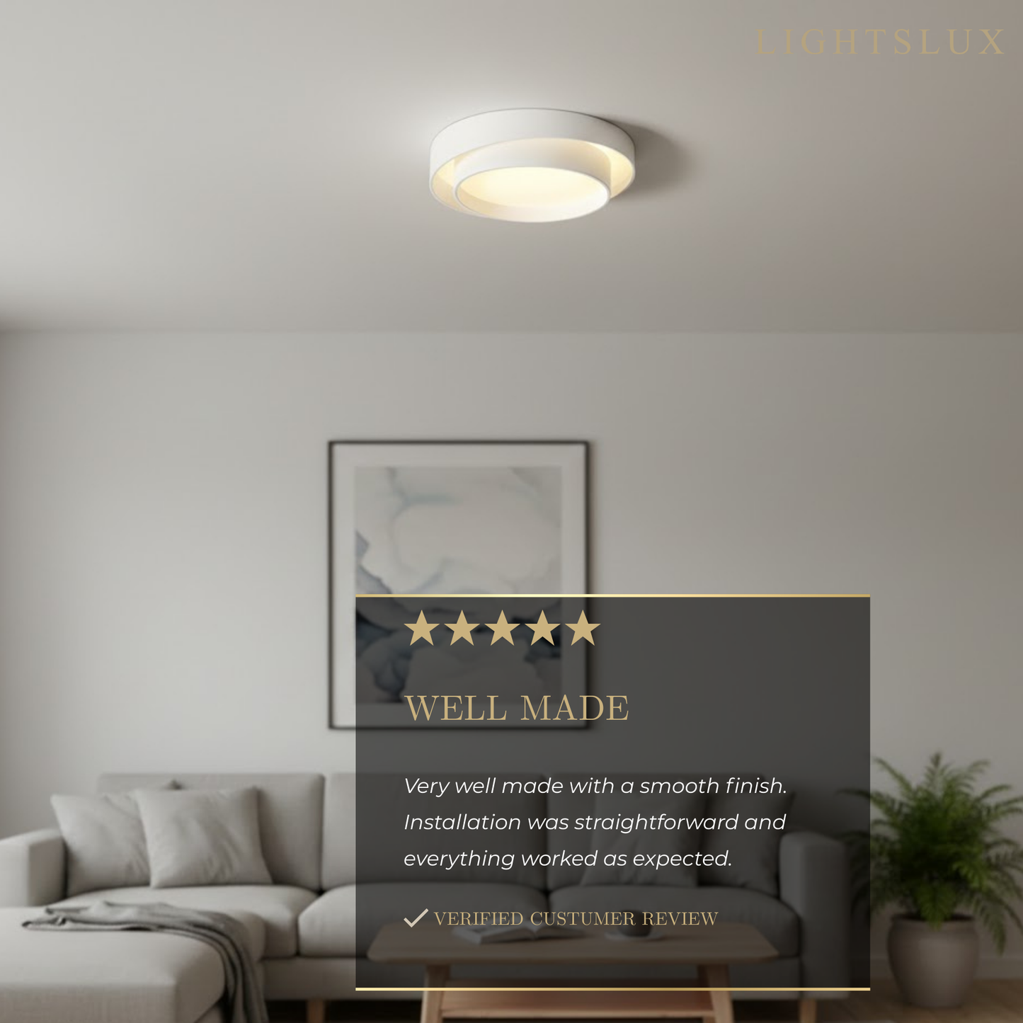 Contemporary Cylinder Ceiling Light — Matte Neutral LED for Living Room