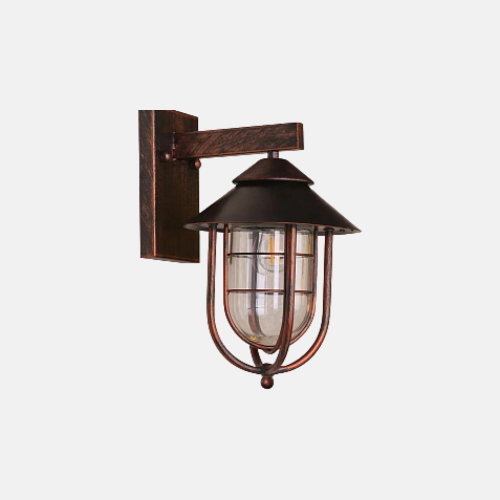 Outdoor Wall Lamp-Cage Waterproof light for Exterior wall