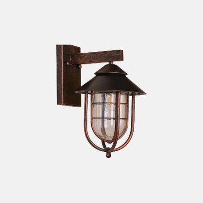 Outdoor Wall Lamp-Cage Waterproof light for Exterior wall