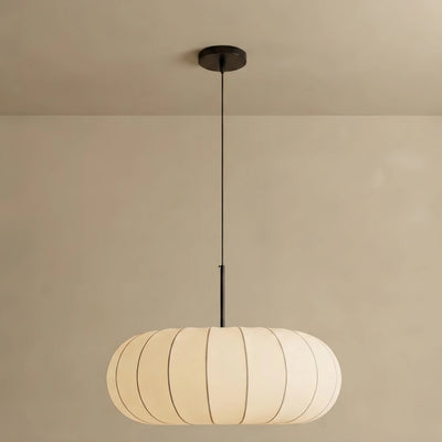 Crema Wabi-Sabi Pendant Light —— Imitation Silk for Bedroom & Dining