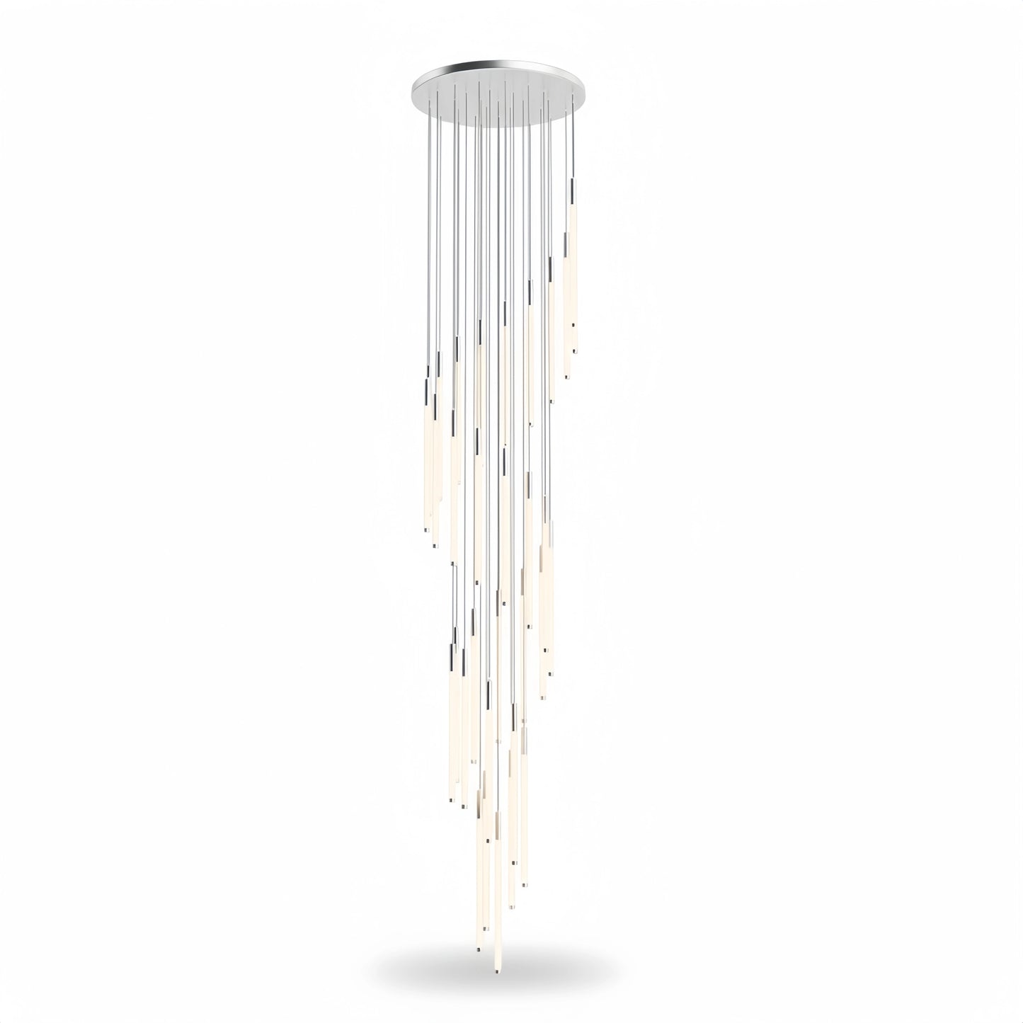 Nebula Multi-Tier Modern Chandelier - Waterfall Design for Staircases & High Ceilings