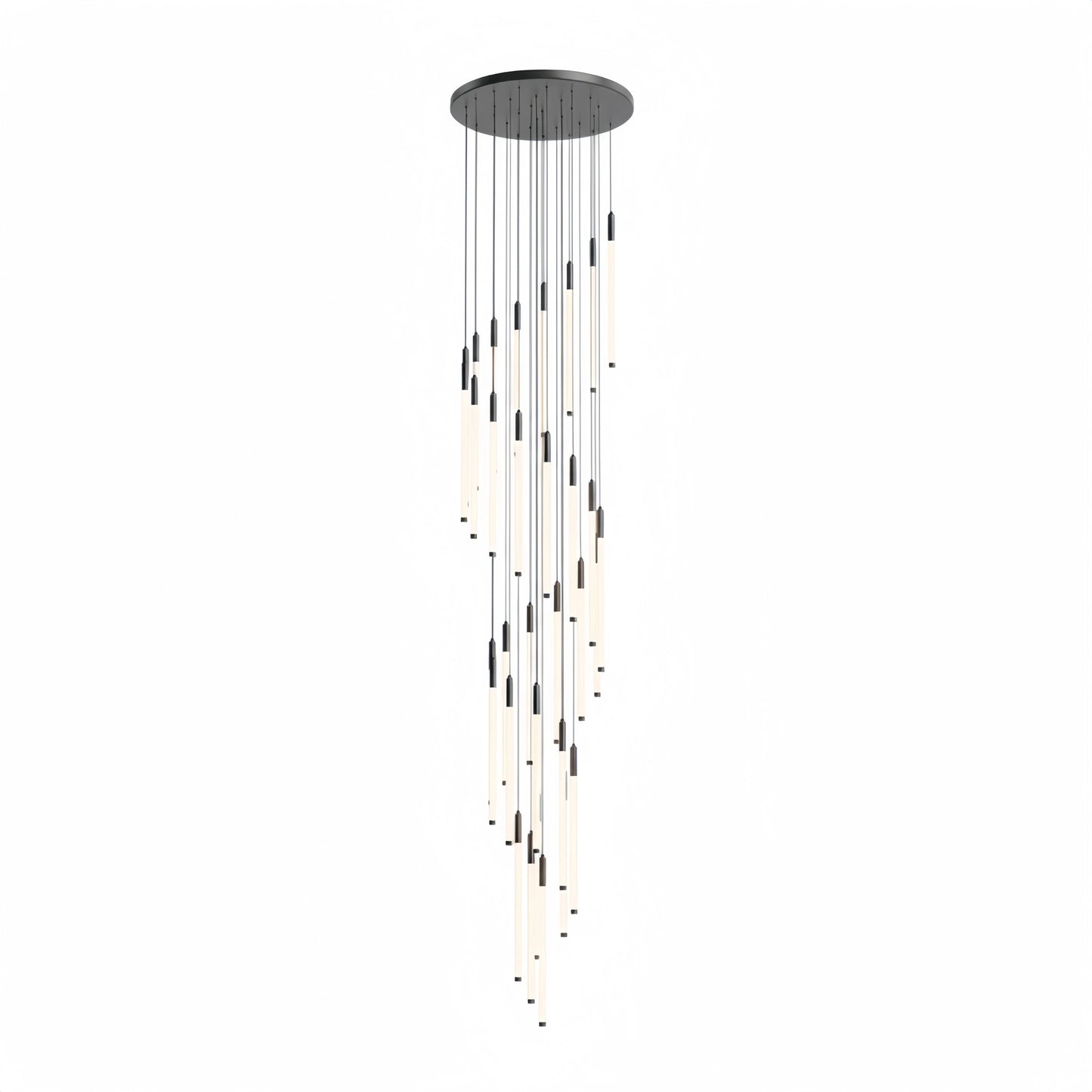 Nebula Multi-Tier Modern Chandelier - Waterfall Design for Staircases & High Ceilings