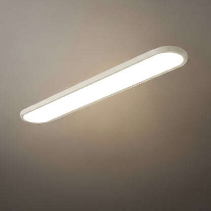 Arcato Minimalist White/Black LED Flush Mount Ceiling Light Living Room