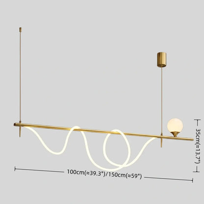 Excelis Modern Pendant Light 