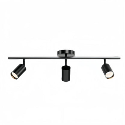 Arcato Minimalist Linear Track Light – Brushed Gold/Matte Black for Living/Study Room