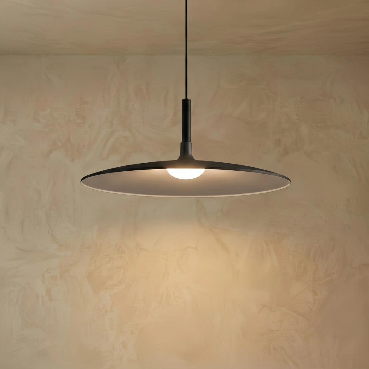 Morandia Industrial Flying Saucer Pendant Light Dining Room