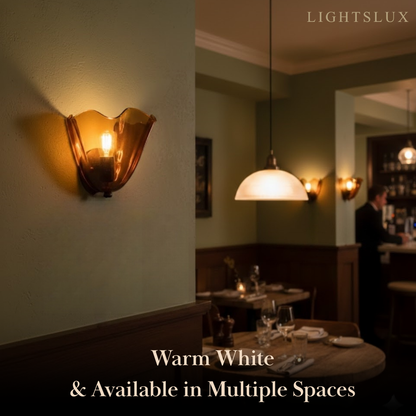 Organic Sculptural Wall Light — Petal-Form Earthy Tone for Bedroom