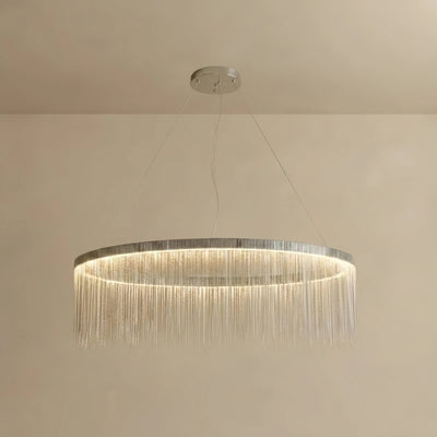 Velora Royal Pendant Light –Gold/Satin Nickel Metal Finish for Living Room