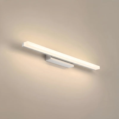Arcato Minimalist Linear Vanity Wall Lamp – IP44 Metal in Black/Chrome Bathroom