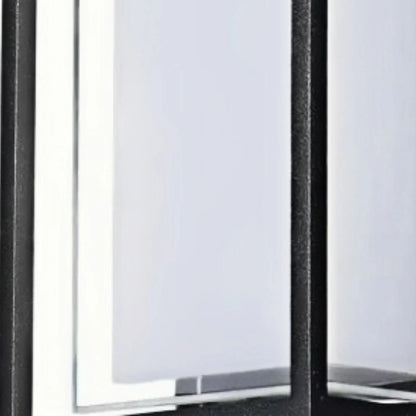 Arcato Geometric Matte Black Außenwandleuchte – Moderne LED-Wandleuchte für Terrasse & Eingangsbereich