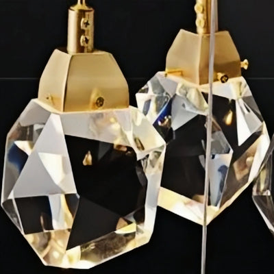 Lámpara de araña de cristal de lujo - Accesorio brillante para comedor e interiores grandiosos