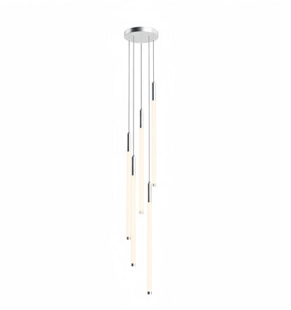 Nebula Multi-Tier Modern Chandelier - Waterfall Design for Staircases & High Ceilings