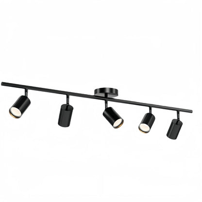Arcato Minimalist Linear Track Light – Brushed Gold/Matte Black for Living/Study Room