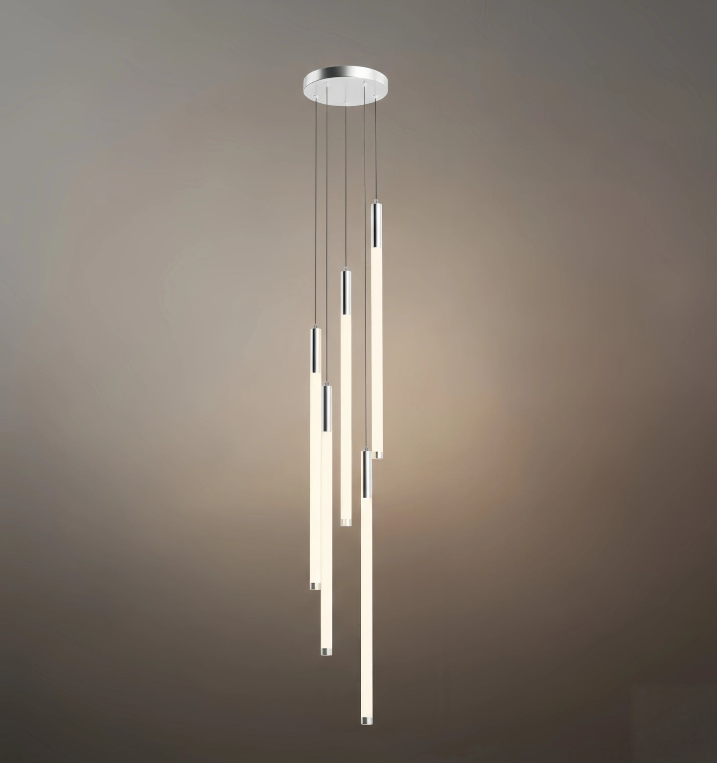 Nebula Multi-Tier Modern Chandelier - Waterfall Design for Staircases & High Ceilings