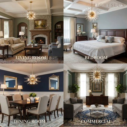 Excelis Organic Crystal Chandelier – Ethereal Shape Whimsical Storybook Charm Kitchen Island