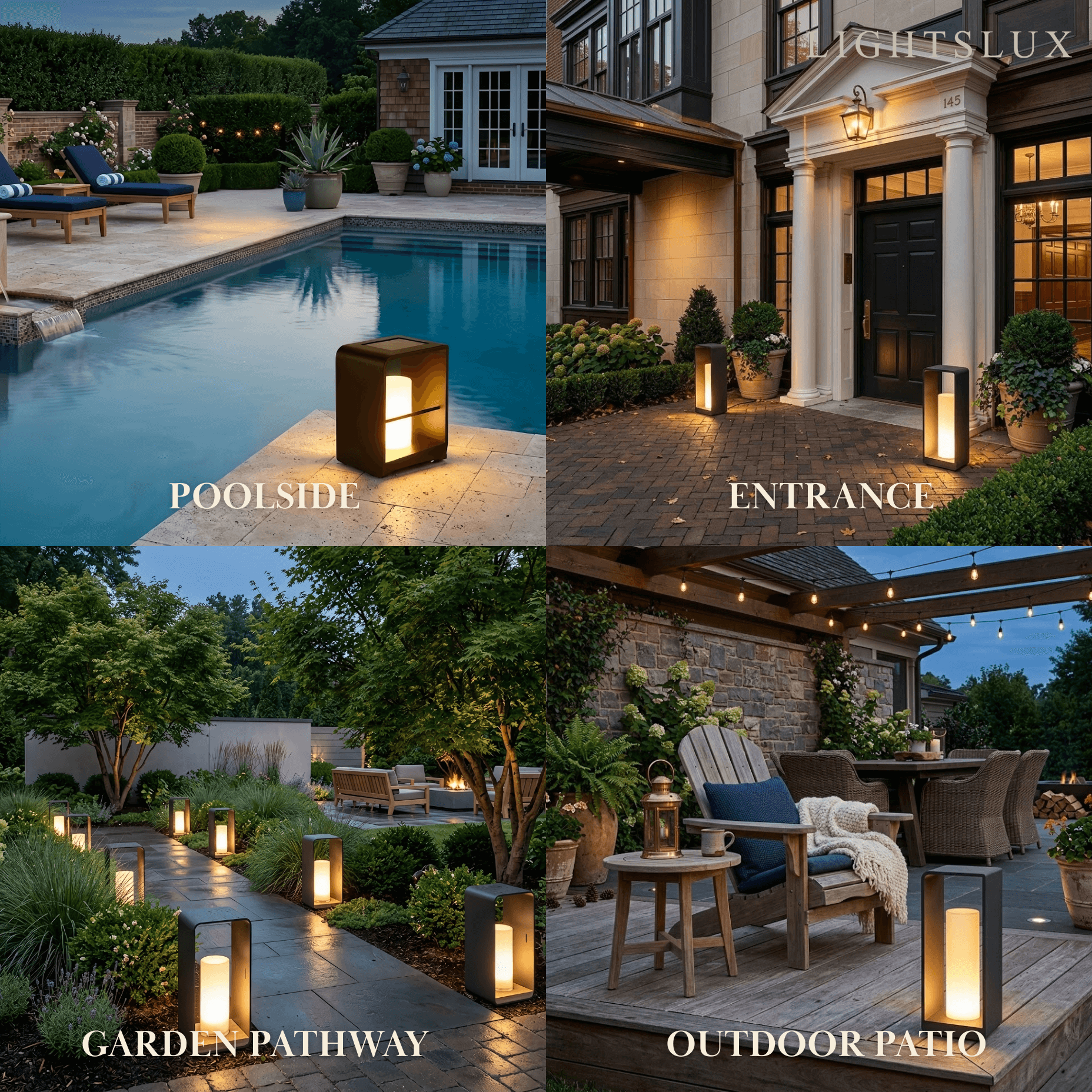 Black_Outdoor_Lamp_Outdoor_Garden_Lawn-2