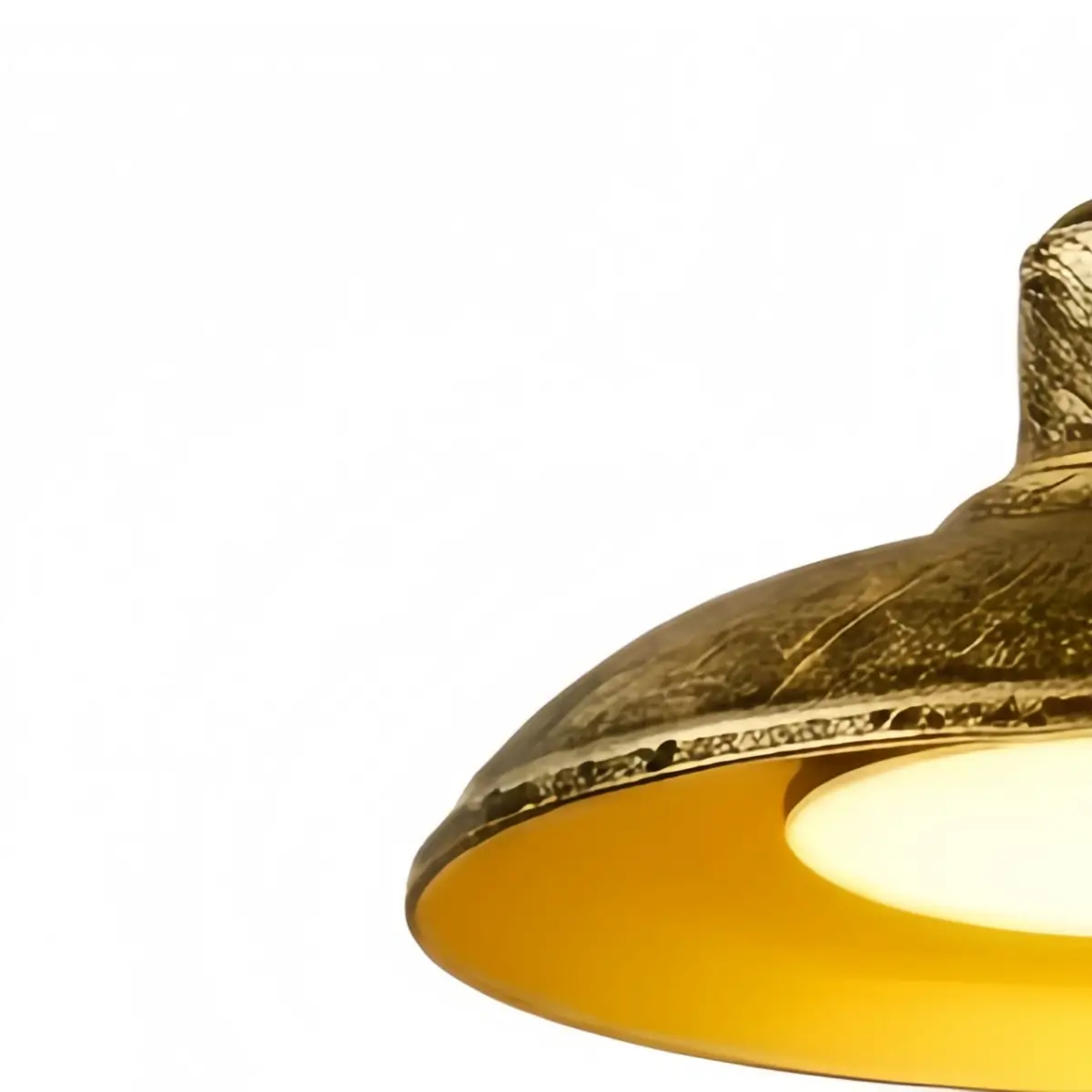 Irondale Industrial Waterproof Pendant Light -- Black/Brass Iron for Outdoor Wall