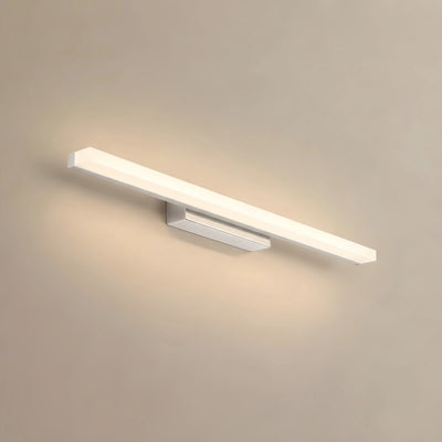 Arcato Minimalist Linear Vanity Wall Lamp – IP44 Metal in Black/Chrome Bathroom