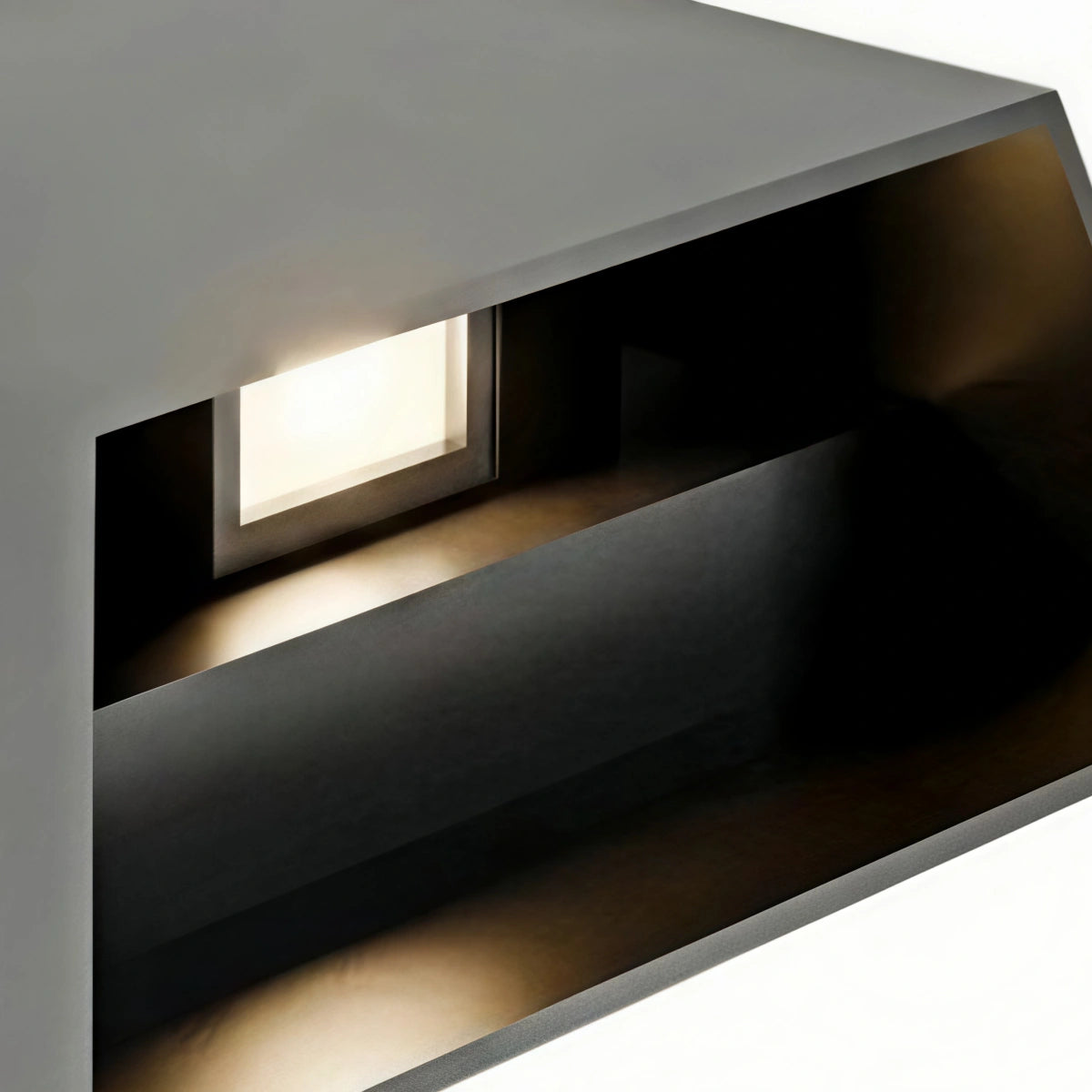 Aplique de pared exterior minimalista de acero inoxidable: luz exterior moderna con alimentación solar o cableada