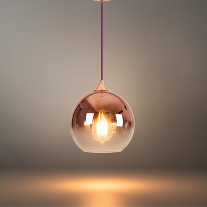 Pendant Light – Gold/Silver LED Lamp for Dining Room