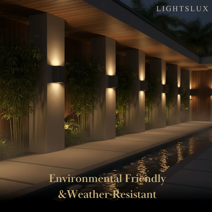 Arcato Minimalist Outdoor Wall Lamp-Waterproof for Outdoor/Exterwall