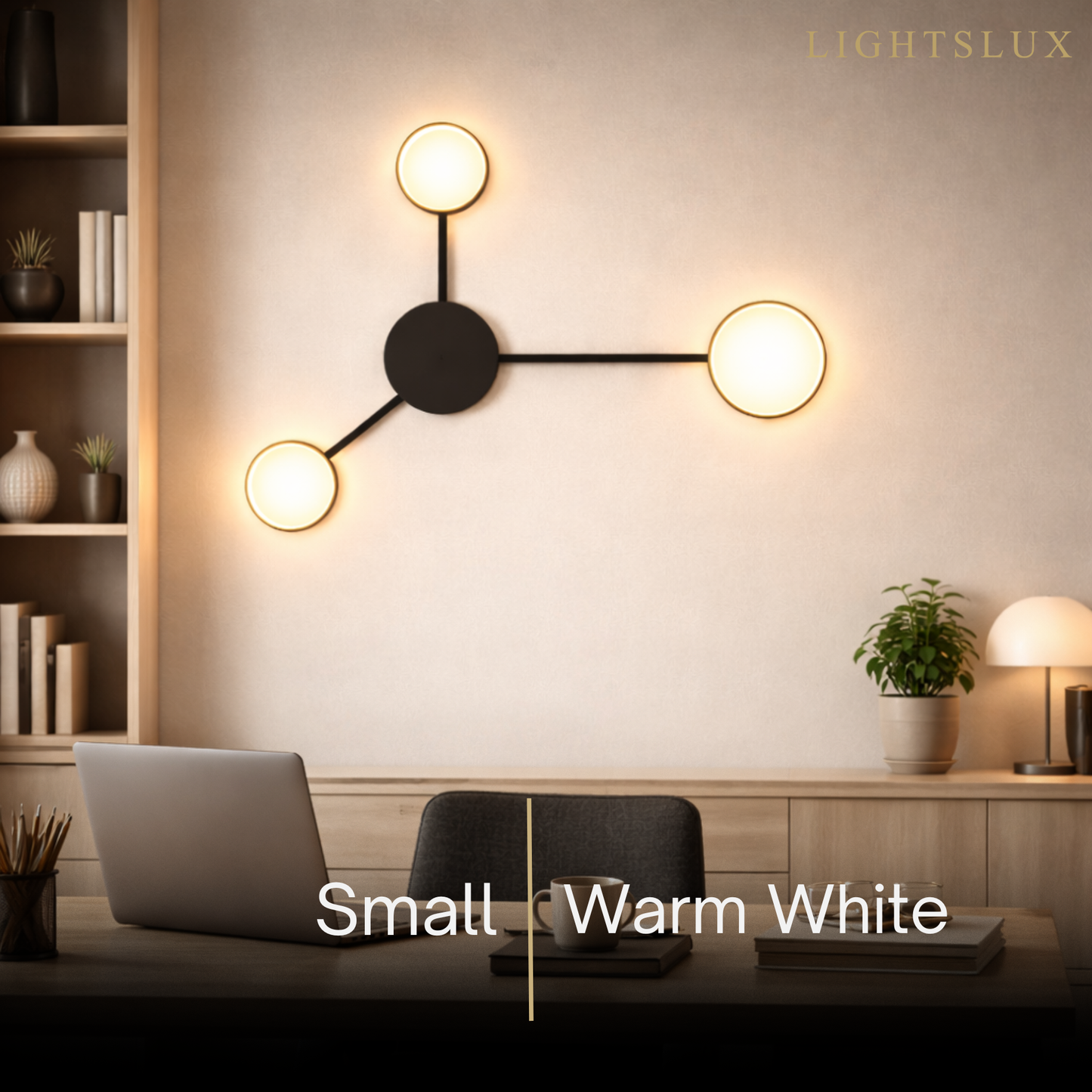 Minimalist Link Linear Node Wall Light – Glowing Dots for Modern Interiors