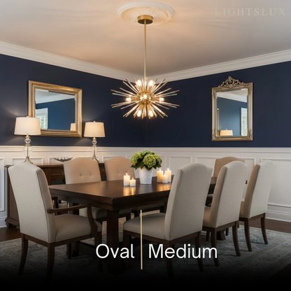 Excelis Organic Crystal Chandelier – Ethereal Shape Whimsical Storybook Charm Kitchen Island