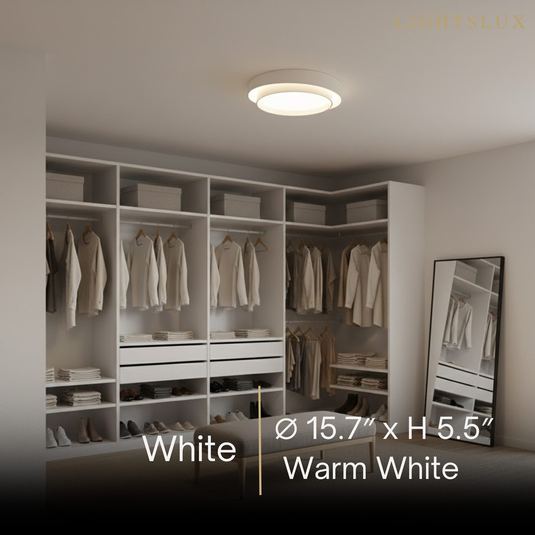 Contemporary Cylinder Ceiling Light — Matte Neutral LED for Living Room