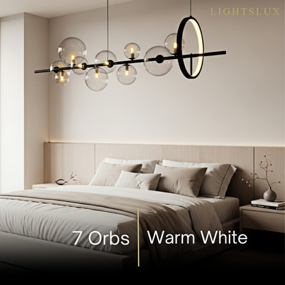 Nebula Minimalist Chandelier – Nordic Ceiling Light for Dining Room/KItchen Island