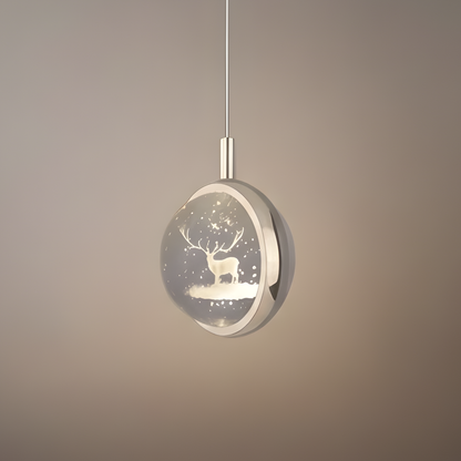  Art Deco Gold Pendant Light – Globular Metal/Crystal for Bedroom