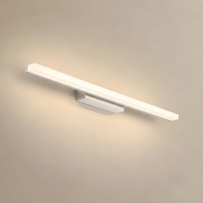Arcato Minimalist Linear Vanity Wall Lamp – IP44 Metal in Black/Chrome Bathroom