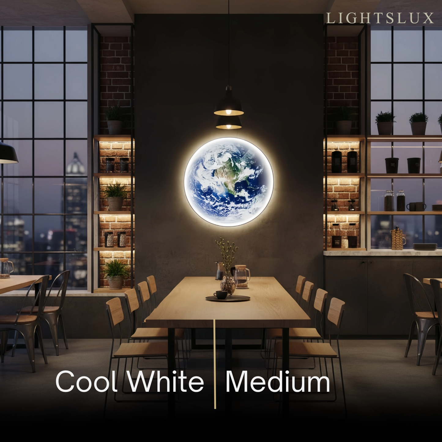 Lunara Modern Earth Topographic Wall Lamp – Globe-Like Glow Art Deco Artistic Lighting